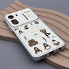 قاب گوشی A7 pro شیائومی فانتزی چرمی Luxury Case سری 17 طرح Coffe کیوت کد 169612