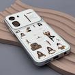 قاب گوشی A7 pro شیائومی فانتزی چرمی Luxury Case سری 17 طرح Coffe کیوت کد 169612