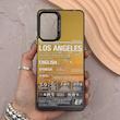 قاب گوشی Galaxy A07 سامسونگ So CooL سوکول اورجینال فانتزی دکمه کرومی طرح لس آنجلس LOS ANGELES