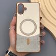 قاب گوشی Galaxy A07 سامسونگ CASE PVD مگ سیف اصلی هاشور کربن کرم