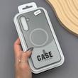قاب گوشی Galaxy A16 سامسونگ CASE PVD مگ سیف اصلی هاشور کربن مشکی کد 1000930