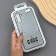 قاب گوشی Galaxy A16 سامسونگ CASE PVD مگ سیف اصلی هاشور کربن سرمه ای کد E1-1000932