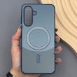 قاب گوشی Galaxy A26 سامسونگ CASE PVD مگ سیف اصلی هاشور کربن سرمه ای 
