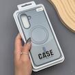 قاب گوشی Galaxy A26 سامسونگ CASE PVD مگ سیف اصلی هاشور کربن سرمه ای کد 1000939