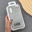 قاب گوشی Galaxy A36 سامسونگ CASE PVD مگ سیف اصلی هاشور کربن خاکستری کد E1-1000942