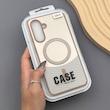 قاب گوشی Galaxy A36 سامسونگ CASE PVD مگ سیف اصلی هاشور کربن کرم کد E1-1000943