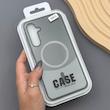 قاب گوشی Galaxy A55 سامسونگ CASE PVD مگ سیف اصلی هاشور کربن مشکی کد 1000945
