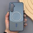 قاب گوشی Galaxy S23 FE سامسونگ CASE PVD مگ سیف اصلی هاشور کربن سرمه ای