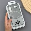 قاب گوشی Galaxy S23 FE سامسونگ CASE PVD مگ سیف اصلی هاشور کربن مشکی کد E1-1000955