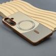 قاب گوشی Galaxy S25 FE سامسونگ CASE PVD مگ سیف اصلی هاشور کربن کرم کد E1-1000961