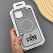 قاب گوشی iPhone 13 Pro Max آیفون CASE PVD مگ سیف اصلی هاشور کربن مشکی کد 1000970
