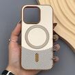 قاب گوشی iPhone 16 Pro آیفون CASE PVD مگ سیف اصلی هاشور کربن کرم