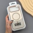قاب گوشی iPhone 17 Pro Max آیفون CASE PVD مگ سیف اصلی هاشور کربن کرم کد 1000985