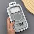 قاب گوشی iPhone 17 Pro آیفون CASE PVD مگ سیف اصلی هاشور کربن مشکی کد 1000987