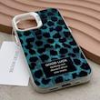 قاب گوشی iPhone 12 - iPhone 12 Pro آیفون So CooL سوکول اورجینال فانتزی دکمه کرومی طرح پلنگی سبز کد E1-1001742