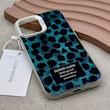 قاب گوشی iPhone 12 Pro Max آیفون So CooL سوکول اورجینال فانتزی دکمه کرومی طرح پلنگی سبز کد E1-1001747