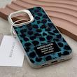 قاب گوشی iPhone 14 Pro Max آیفون So CooL سوکول اورجینال فانتزی دکمه کرومی طرح پلنگی سبز کد E1-1001750