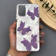 قاب گوشی Poco M3 - Redmi 9T شیائومی لیزری براش IMD اورجینال طرح پروانه یاسی
