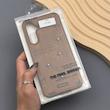قاب گوشی Galaxy A16 سامسونگ اورجینال یونیک کیس چرمی دوخت طرح پاپیون کد 1000877