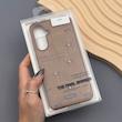 قاب گوشی Galaxy A36 سامسونگ اورجینال یونیک کیس چرمی دوخت طرح پاپیون کد 1000881