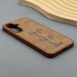 قاب گوشی Galaxy A36 سامسونگ اورجینال یونیک کیس چرمی دوخت طرح پاپیون کد 1000882