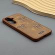 قاب گوشی Galaxy A56 سامسونگ اورجینال یونیک کیس چرمی دوخت طرح پاپیون کد 1000885