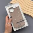 قاب گوشی iPhone 13 - iPhone 14 آیفون اورجینال یونیک کیس چرمی دوخت طرح پاپیون کد 1000896