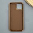 قاب گوشی iPhone 13 - iPhone 14 آیفون اورجینال یونیک کیس چرمی دوخت طرح پاپیون کد 1000896