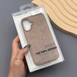 قاب گوشی iPhone 16 آیفون اورجینال یونیک کیس چرمی دوخت طرح پاپیون کد 1000909