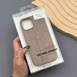 قاب گوشی iPhone 15 آیفون اورجینال یونیک کیس چرمی دوخت طرح پاپیون کد 1000911