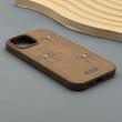قاب گوشی iPhone 15 آیفون اورجینال یونیک کیس چرمی دوخت طرح پاپیون کد 1000913