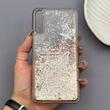 قاب گوشی Galaxy A30S - A50S - A50 سامسونگ اکلیلی شفاف لاکچری محافظ لنزدار طرح پروانه