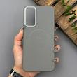 قاب گوشی Galaxy A05S سامسونگ لدر دیزاین پولو Leather Design Polo طوسی 