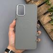 قاب گوشی Galaxy A06 سامسونگ لدر دیزاین پولو Leather Design Polo طوسی