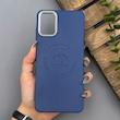 قاب گوشی Galaxy A06 سامسونگ لدر دیزاین پولو Leather Design Polo سرمه ای