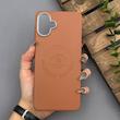 قاب گوشی Galaxy A07 سامسونگ لدر دیزاین پولو Leather Design Polo عسلی