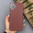 قاب گوشی Galaxy A07 سامسونگ لدر دیزاین پولو Leather Design Polo زرشکی