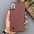 قاب گوشی Galaxy A10 - M10 سامسونگ لدر دیزاین پولو Leather Design Polo زرشکی