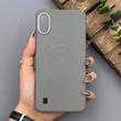 قاب گوشی Galaxy A10 - M10 سامسونگ لدر دیزاین پولو Leather Design Polo طوسی