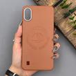 قاب گوشی Galaxy A10 - M10 سامسونگ لدر دیزاین پولو Leather Design Polo عسلی