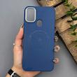 قاب گوشی Galaxy A11 - M11 سامسونگ لدر دیزاین پولو Leather Design Polo سرمه ای