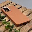 قاب گوشی Galaxy A12 - M12 سامسونگ لدر دیزاین پولو Leather Design Polo عسلی کد E1-1001838