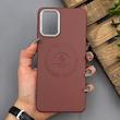 قاب گوشی Galaxy A12 - M12 سامسونگ لدر دیزاین پولو Leather Design Polo زرشکی
