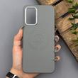 قاب گوشی Galaxy A13 4G - A04S سامسونگ لدر دیزاین پولو Leather Design Polo طوسی