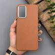 قاب گوشی Galaxy A13 4G - A04S سامسونگ لدر دیزاین پولو Leather Design Polo عسلی