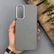 قاب گوشی Galaxy A14 سامسونگ لدر دیزاین پولو Leather Design Polo طوسی