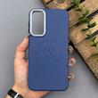 قاب گوشی Galaxy A15 سامسونگ لدر دیزاین پولو Leather Design Polo سرمه ای