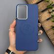 قاب گوشی Galaxy A17 سامسونگ لدر دیزاین پولو Leather Design Polo سرمه ای