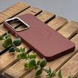 قاب گوشی Galaxy A17 سامسونگ لدر دیزاین پولو Leather Design Polo زرشکی کد 1001866
