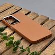قاب گوشی Galaxy A17 سامسونگ لدر دیزاین پولو Leather Design Polo عسلی کد 1001867